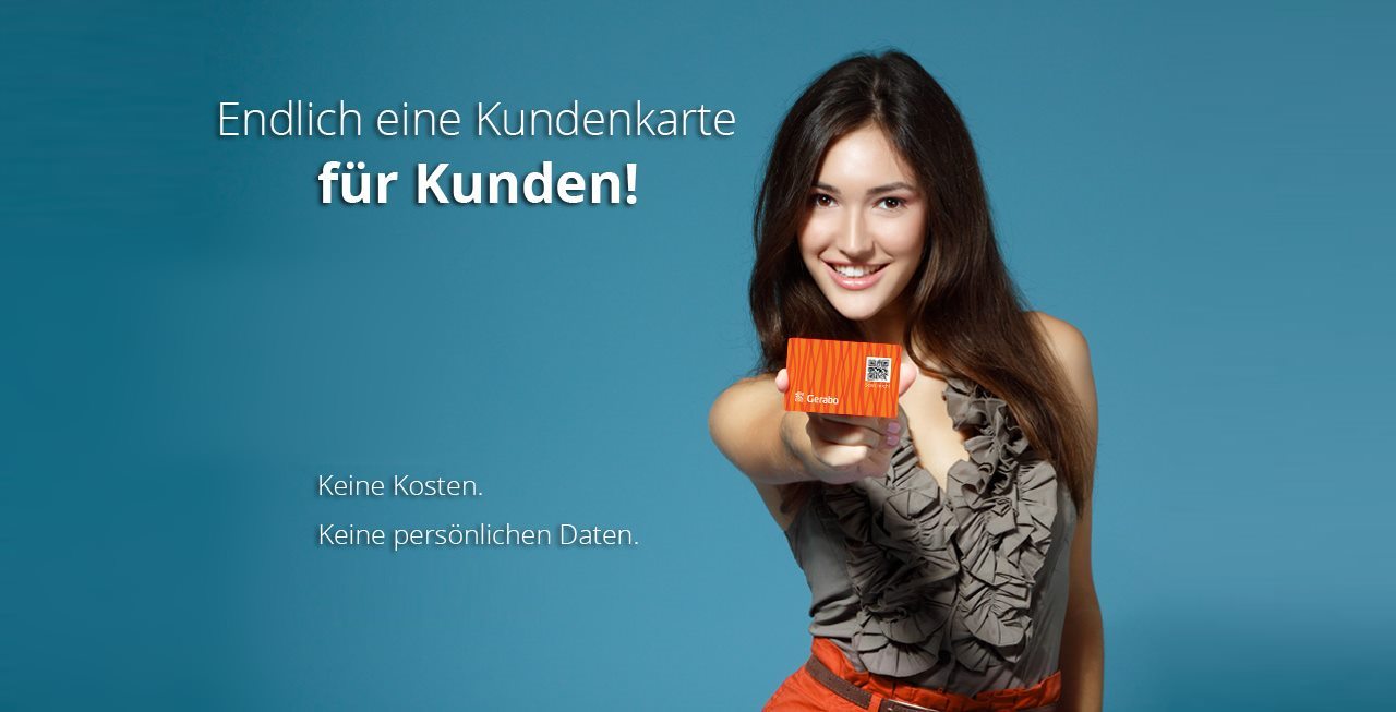 Die Kundenkarte für Kunden