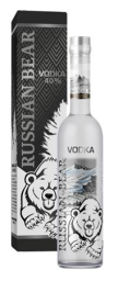 Vodka Russian Bear in Geschenkverpack. 0,7L 40%