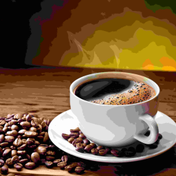 Coffee with a piece of “limburgse Vlaai”