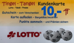 10,- €  Gutschein